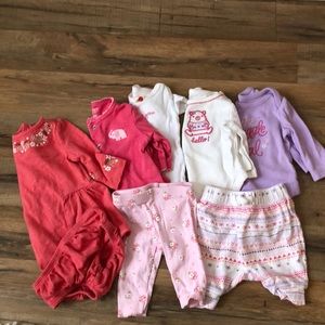 Baby Girl Newborn Lot Dress, sets Carters Gymboree